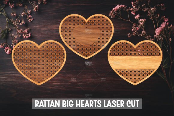 Rattan Kalp Lazer Kesim Dosyası SVG tasarım önizlemesi