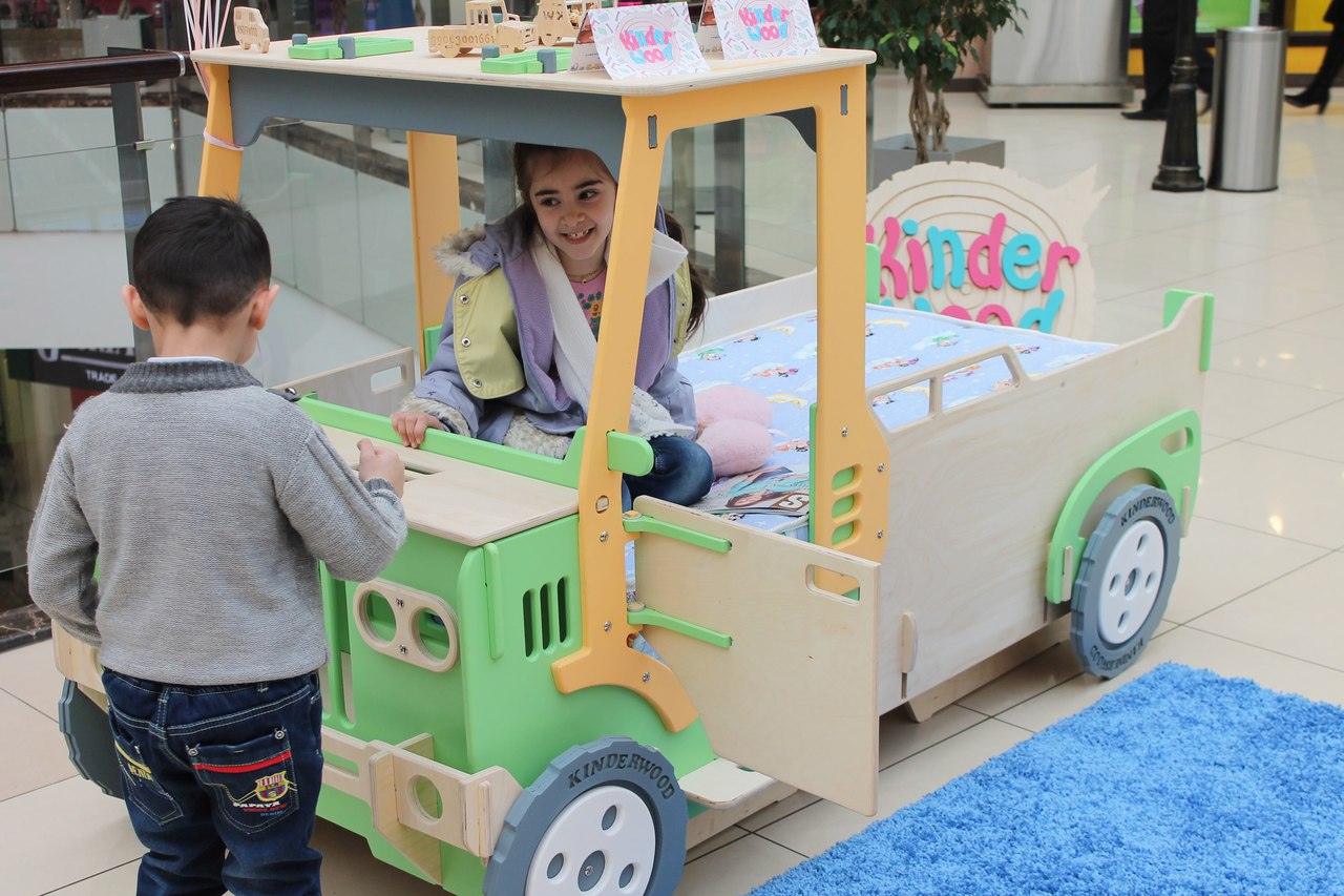 Kinder Wood Ahşap Çocuk Oyun Arabası Tasarımı tasarım önizlemesi