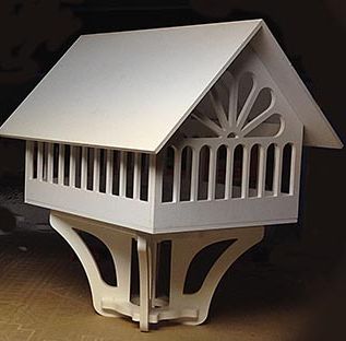 Ahşap Kuş Evi Lazer Kesim Dosyası tasarım önizlemesi