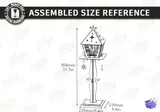 Yılbaşı El Feneri (Model 2) - Lazer Kesim ve Çizim Dosyası (SVG, DXF, EPS, CDR, PDF, PNG) - detaylı önizleme 4
