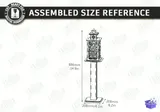 Yılbaşı El Feneri (Model 2) - Lazer Kesim ve Çizim Dosyası (SVG, DXF, EPS, CDR, PDF, PNG) - detaylı önizleme 6