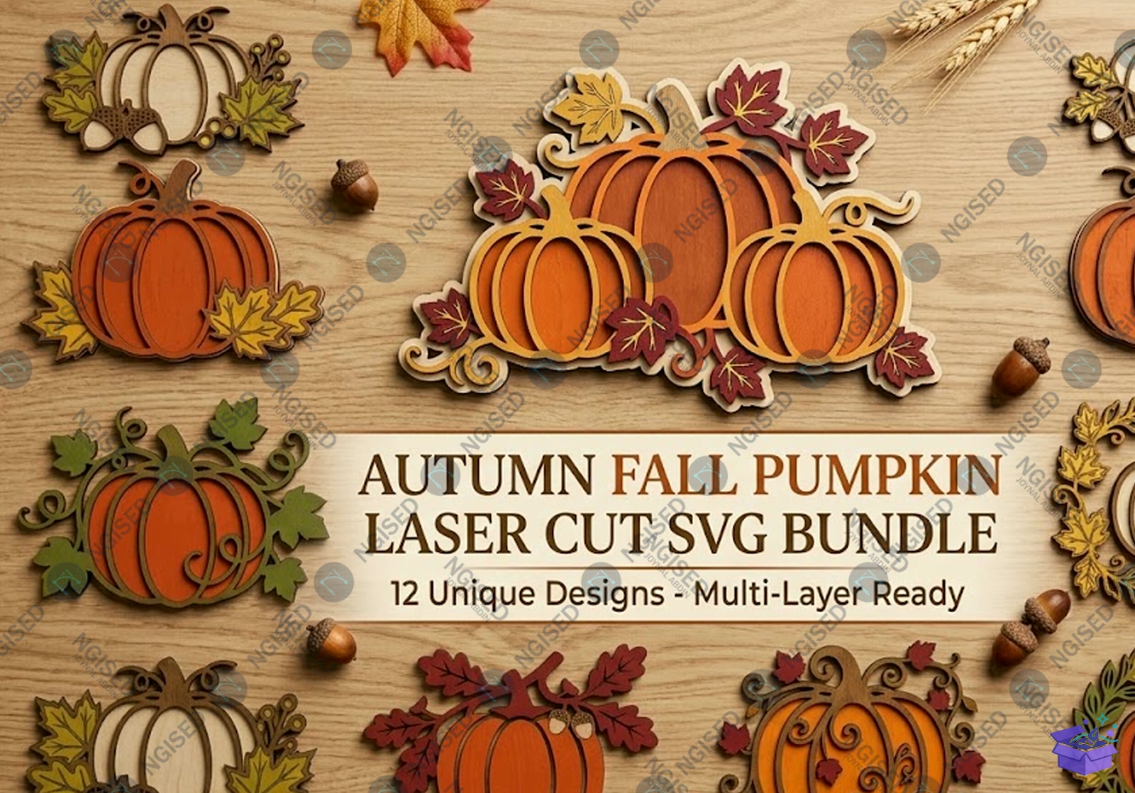 Cadılar Bayramı Boo Spider Web Bat Kapı Süsü - Tasarım Çizim Dosyası (SVG, DXF, EPS, PNG) önizleme 5