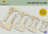Tablo ve Fotoğraf Sehpası (Şövale) - Lazer Kesim ve Çizim Dosyası (SVG, DXF, AI, CDR, STUDIO3, PDF) - detaylı önizleme 3