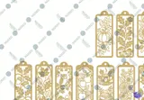 Sonbahar Kitap Ayracı - Lazer Kesim ve Çizim Dosyası (SVG, DXF, EPS, AI, PNG) - detaylı önizleme 3