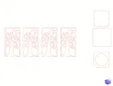 Cadılar Bayramı Feneri - Lazer Kesim ve Çizim Dosyası (SVG, DXF, EPS, AI, PDF, PNG) - detaylı önizleme 3