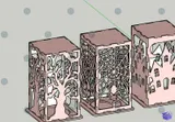 Cadılar Bayramı Feneri - Lazer Kesim ve Çizim Dosyası (SVG, DXF, EPS, AI, PDF, PNG) - detaylı önizleme 5