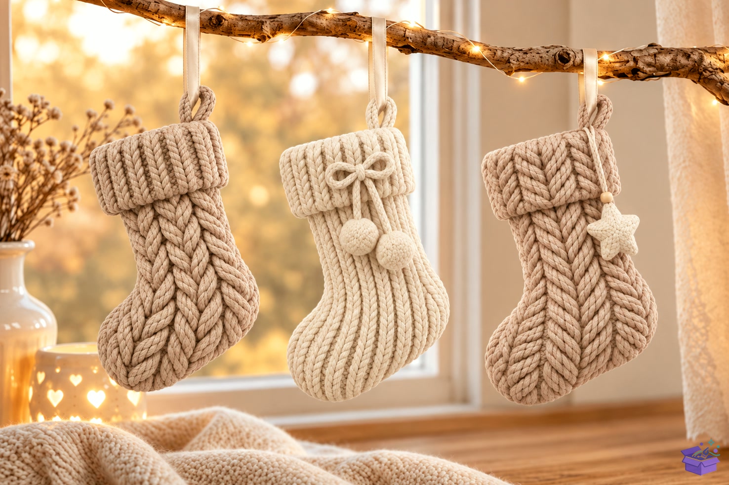 Knitted Yılbaşı Stocking STL - 3D Baskı ve Model Dosyası (STL, OBJ, 3MF) önizleme 2