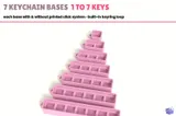 Kawaii Klik Anahtarlık (3 Tasarım) - 3D Baskı ve Model Dosyası (3MF) - detaylı önizleme 4