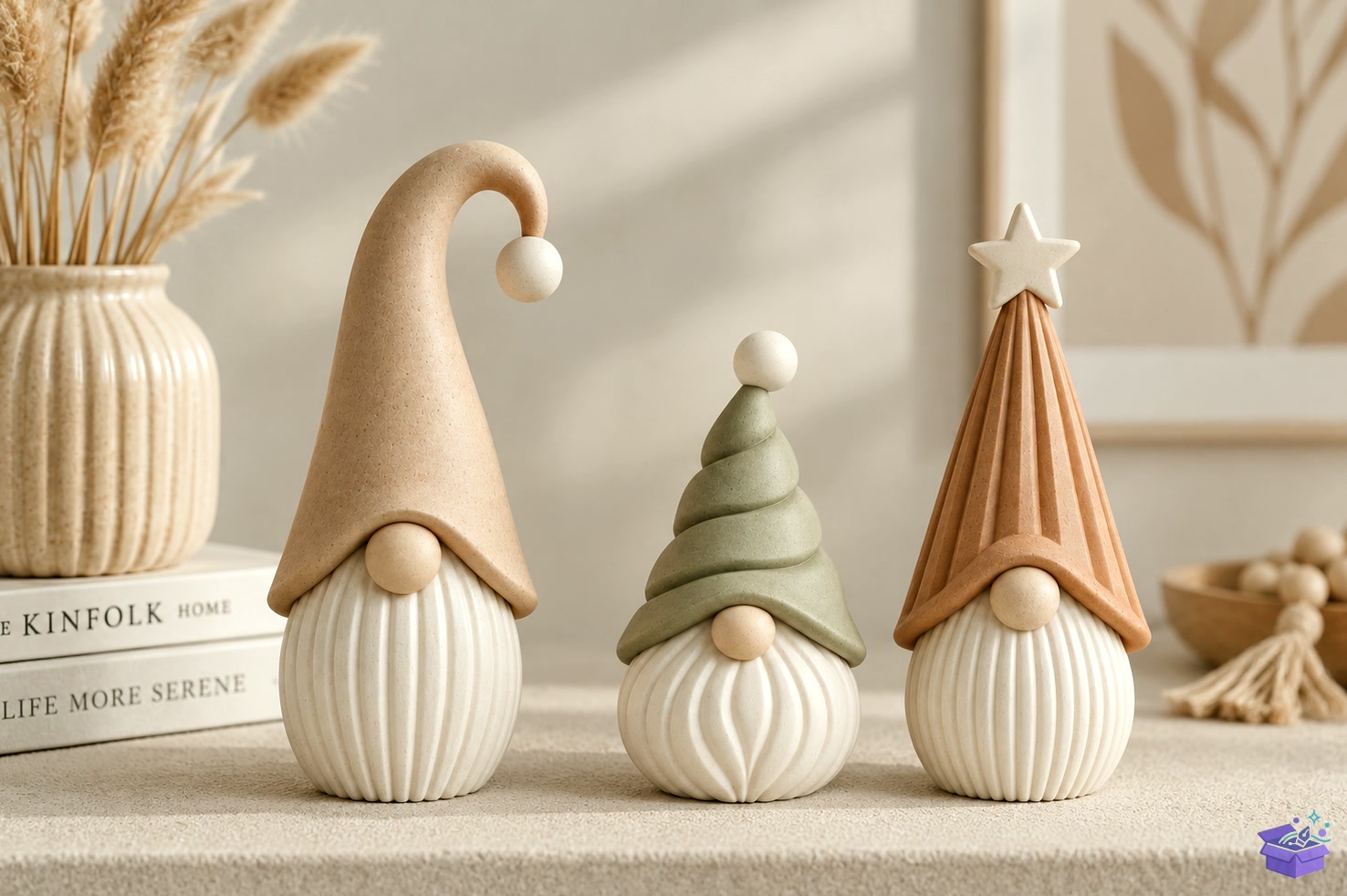 Yılbaşı Gnome STL - 3D Baskı ve Model Dosyası (STL, OBJ, 3MF) önizleme 2