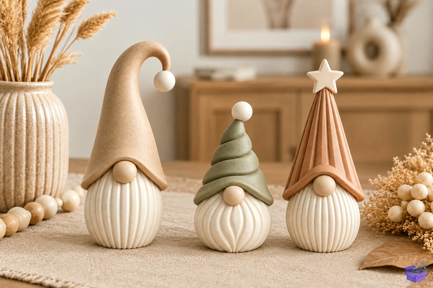 Yılbaşı Gnome STL - 3D Baskı ve Model Dosyası (STL, OBJ, 3MF) önizleme 3