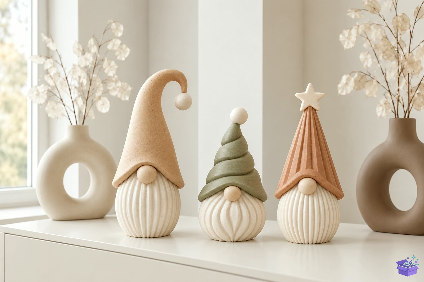 Yılbaşı Gnome STL - 3D Baskı ve Model Dosyası (STL, OBJ, 3MF) önizleme 6