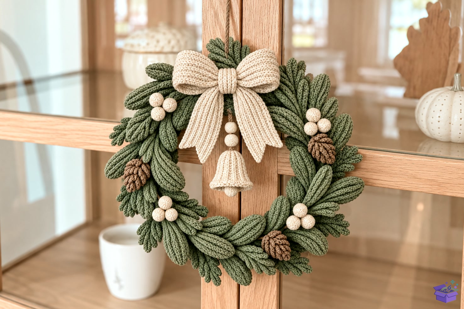 Holiday Wreath Decor STL - 3D Baskı ve Model Dosyası (STL, OBJ, 3MF) önizleme 4
