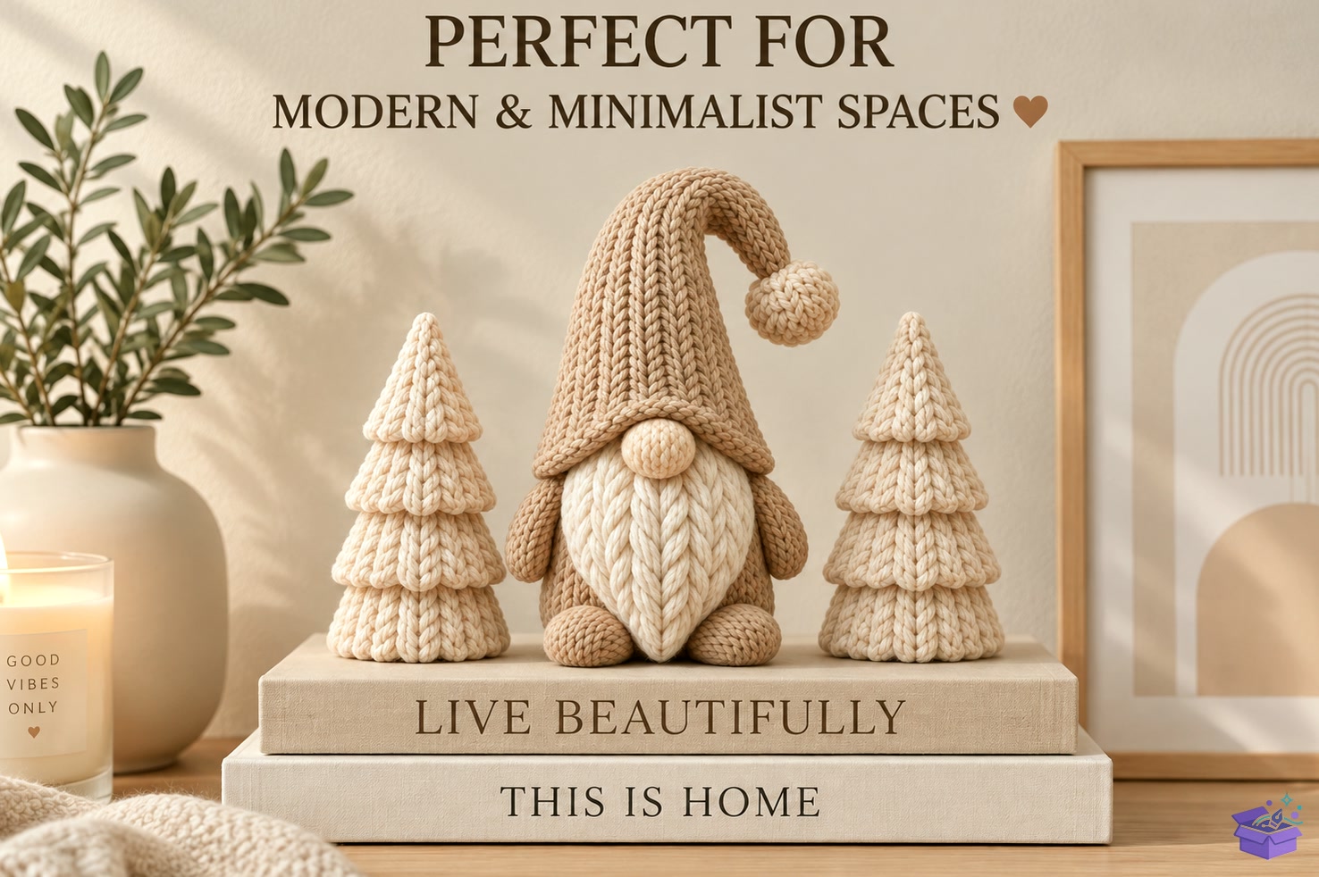 Knitted Yılbaşı Gnome Trees STL - 3D Baskı ve Model Dosyası (STL, OBJ, 3MF) önizleme 3