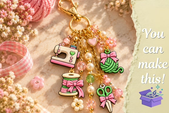 Craft Room Charms 3D Baskı 3MF File - 3D Baskı ve Model Dosyası (STL, OBJ, 3MF) önizleme 3