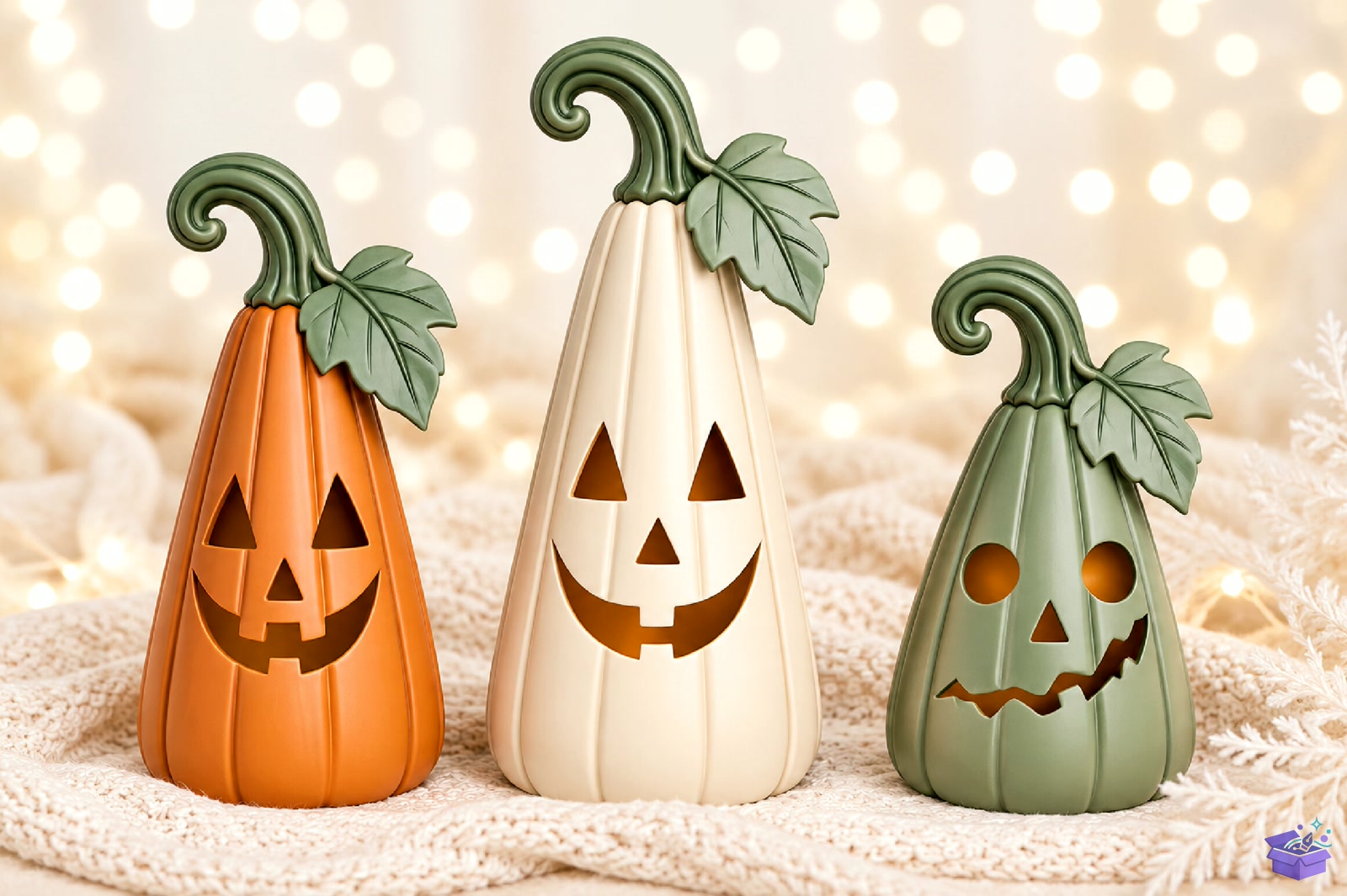 Cadılar Bayramı Pumpkin Decor STL - 3D Baskı ve Model Dosyası (STL, OBJ, 3MF) önizleme 2