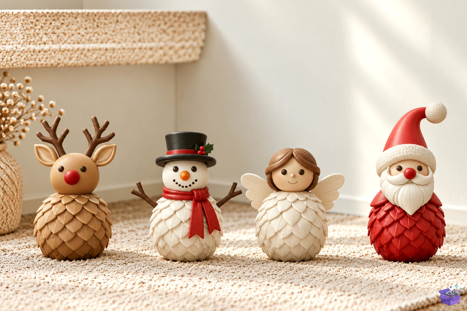 Yılbaşı Characters 3D Baskı STL - 3D Baskı ve Model Dosyası (STL, OBJ, 3MF) önizleme 4