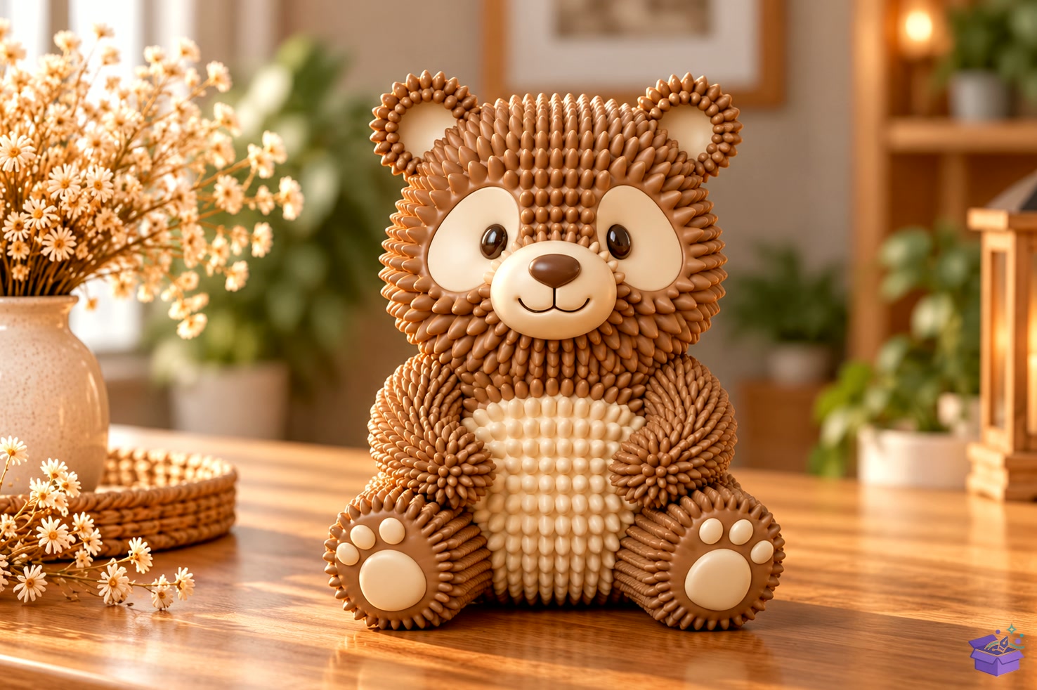Cute Teddy Bear 3D Baskı - 3D Baskı ve Model Dosyası (STL, OBJ, 3MF) önizleme 2