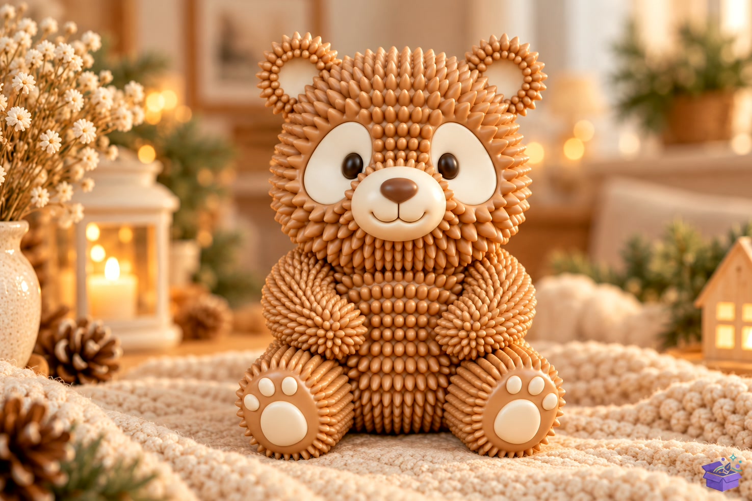 Cute Teddy Bear 3D Baskı - 3D Baskı ve Model Dosyası (STL, OBJ, 3MF) önizleme 3