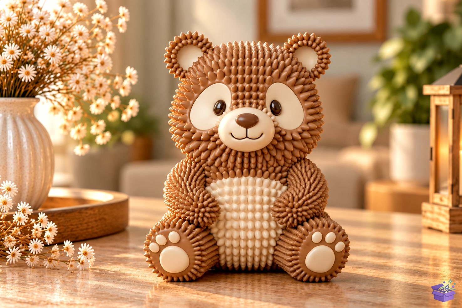 Cute Teddy Bear 3D Baskı - 3D Baskı ve Model Dosyası (STL, OBJ, 3MF) önizleme 5