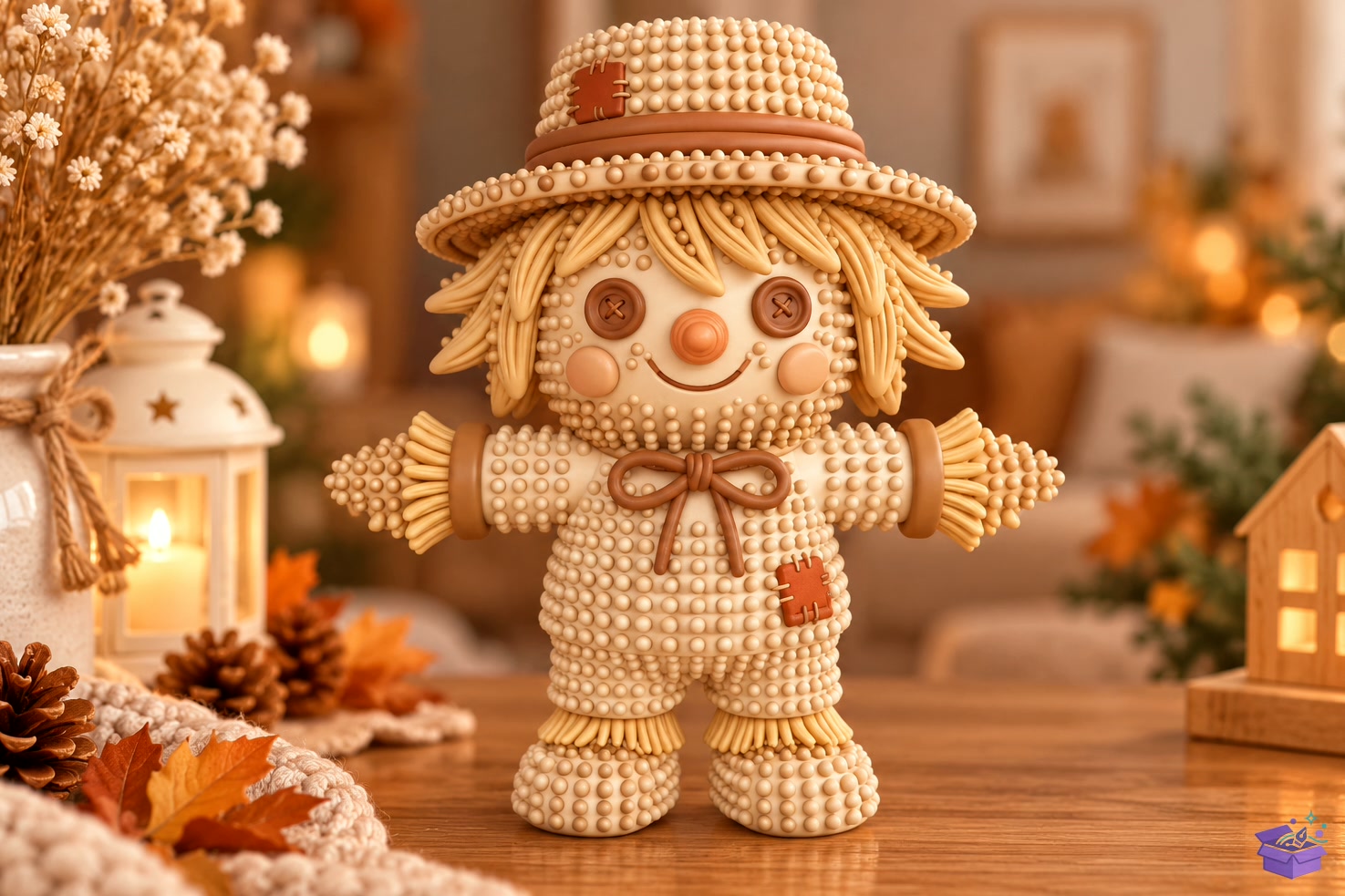 Cute Scarecrow 3D Baskı STL - 3D Baskı ve Model Dosyası (STL, OBJ, 3MF) önizleme 2
