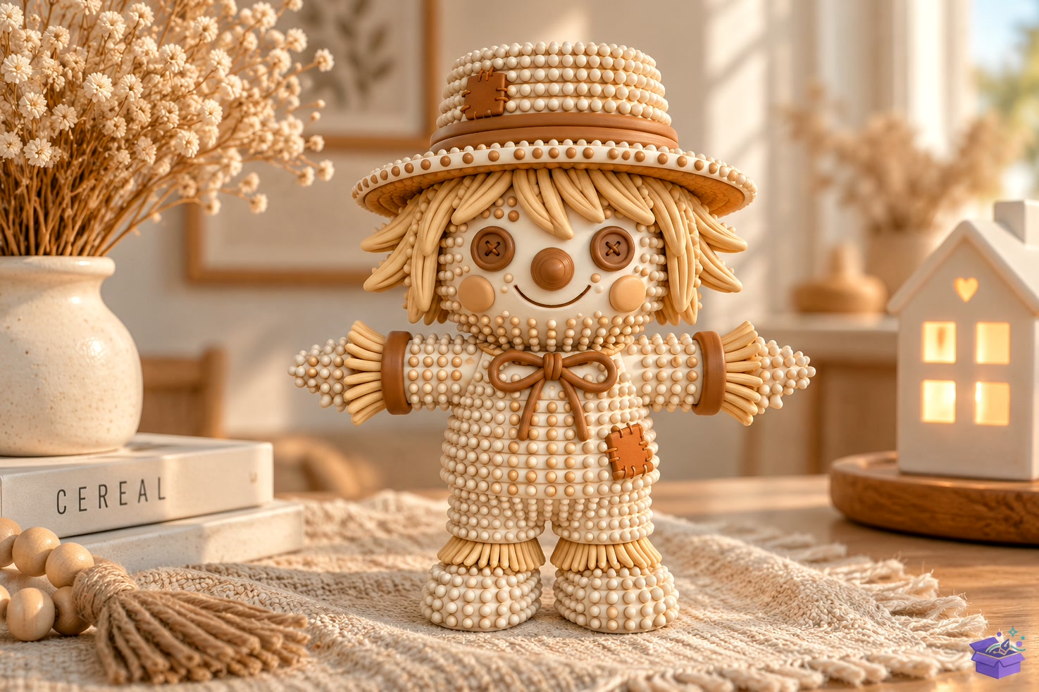 Cute Scarecrow 3D Baskı STL - 3D Baskı ve Model Dosyası (STL, OBJ, 3MF) önizleme 6