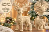 Ren Geyiği Figürü - 3D Baskı ve Model Dosyası (STL) - detaylı önizleme 2