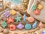 Okyanus Temalı Süsler (Charm) - 3D Baskı ve Model Dosyası (STL) - detaylı önizleme 3