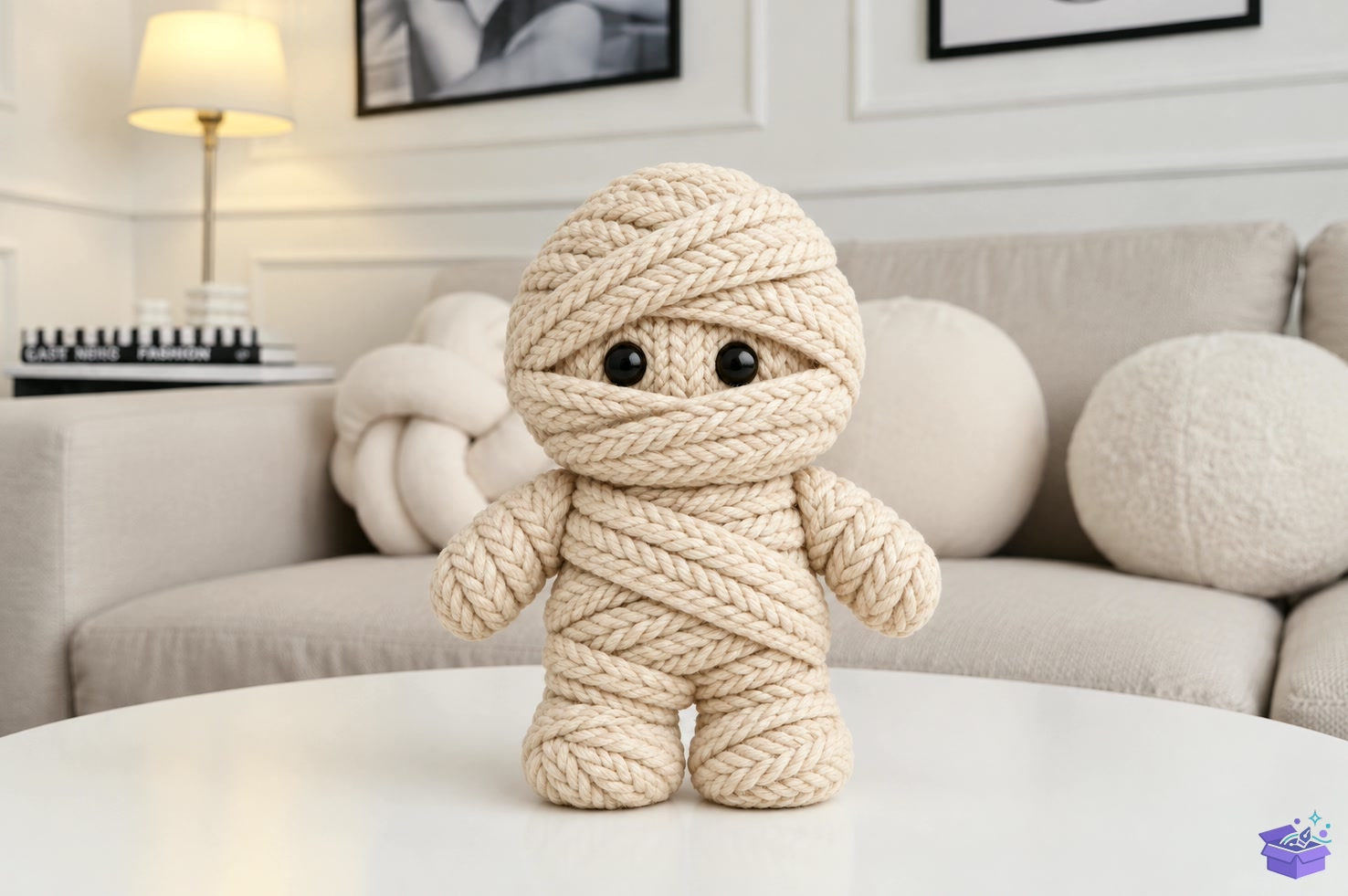 Knitted Mummy Doll Cadılar Bayramı STL - 3D Baskı ve Model Dosyası (STL, OBJ, 3MF) önizleme 3