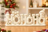 "HO HO HO" Yılbaşı Yazısı - 3D Baskı ve Model Dosyası (STL) - detaylı önizleme 1