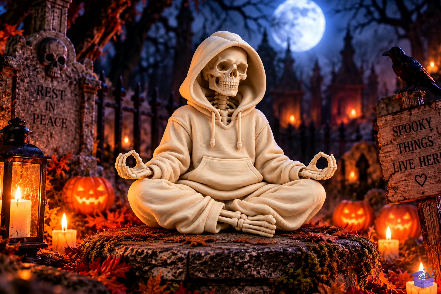 Skeleton Meditation STL - 3D Baskı ve Model Dosyası (STL, OBJ, 3MF) önizleme 2