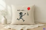 "Well Shit" İskelet Cadılar Bayramı (5 Tasarım) - Makine Nakış Deseni (PES, DST, JEF, EXP, VP3, HUS) - detaylı önizleme 2