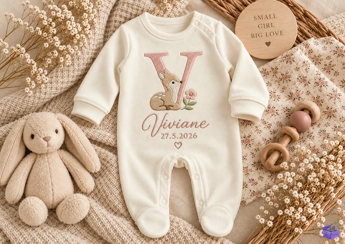 Geyik Alphabet a Z Nakış 95mm - Makine Nakış Deseni (SVG, DXF, EPS, PNG) önizleme 6