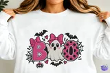 Sevimli "Boo" (3 Tasarım) - Makine Nakış Deseni (DST, JEF, EXP, VP3, HUS, XXX) - detaylı önizleme 3