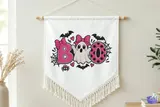 Sevimli "Boo" (3 Tasarım) - Makine Nakış Deseni (DST, JEF, EXP, VP3, HUS, XXX) - detaylı önizleme 4