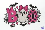 Sevimli "Boo" (3 Tasarım) - Makine Nakış Deseni (DST, JEF, EXP, VP3, HUS, XXX) - detaylı önizleme 5