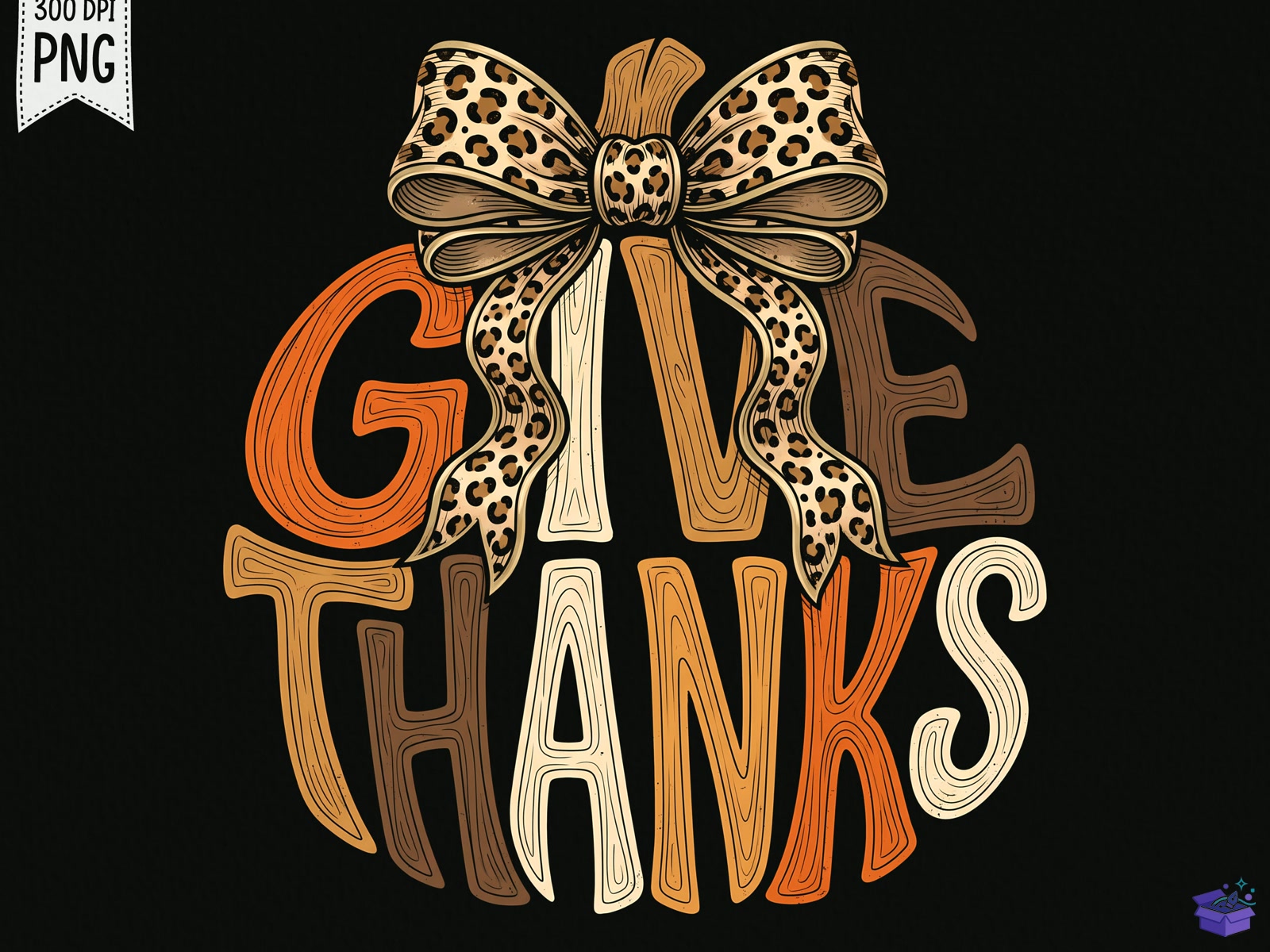 Give Thanks Thanksgiving PNG - DTF & Süblimasyon Baskı Tasarımı (SVG, DXF, EPS, PNG) - DTF Baskı Tasarımları İndir (DXF, SVG, EPS)