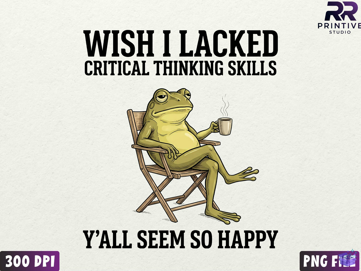 Critical Thinking Funny Frog PNG - DTF & Süblimasyon Baskı Tasarımı (SVG, DXF, EPS, PNG) - DTF Baskı Tasarımları İndir (DXF, SVG, EPS)