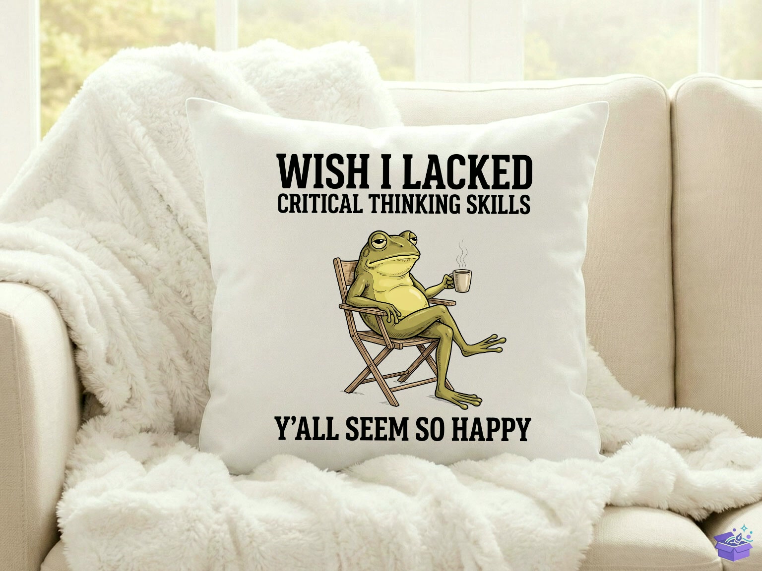 Critical Thinking Funny Frog PNG - DTF & Süblimasyon Baskı Tasarımı (SVG, DXF, EPS, PNG) - detaylı önizleme 3