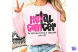 "Heal Cancer" Meme Kanseri Farkındalık Tasarımı - DTF & Süblimasyon Baskı Tasarımı (PNG) - detaylı önizleme 2
