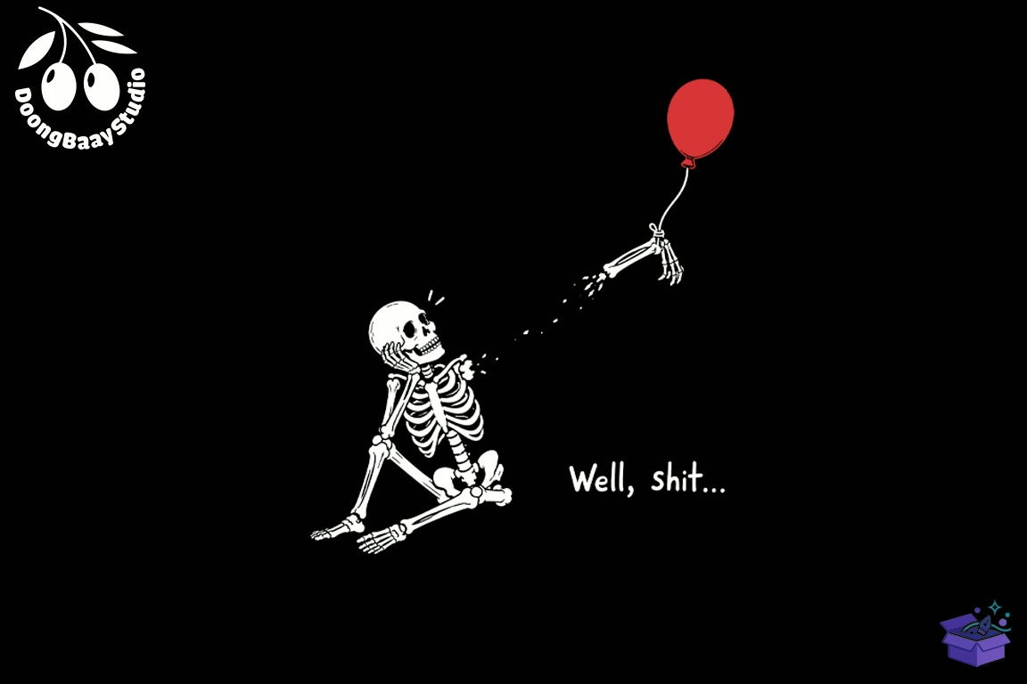 Well Shit Skeleton PNG - DTF & Süblimasyon Baskı Tasarımı (SVG, DXF, EPS, PNG) - DTF Baskı Tasarımları İndir (DXF, SVG, EPS)