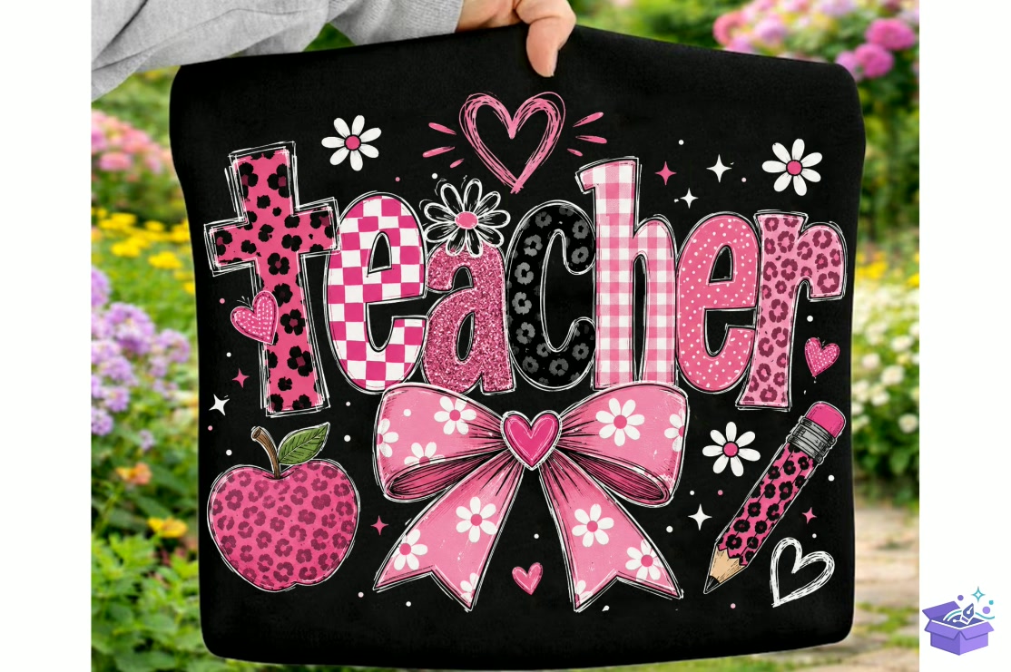 Teacher Breast Cancer Png Teacher Png - DTF & Süblimasyon Baskı Tasarımı (SVG, DXF, EPS, PNG) - DTF Baskı Tasarımları İndir (DXF, SVG, EPS)