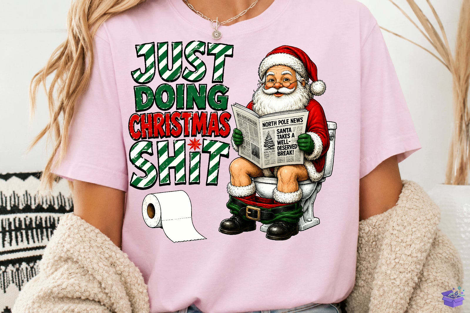 Funny Just Doing Yılbaşı Shit PNG - DTF & Süblimasyon Baskı Tasarımı (SVG, DXF, EPS, PNG) - detaylı önizleme 3