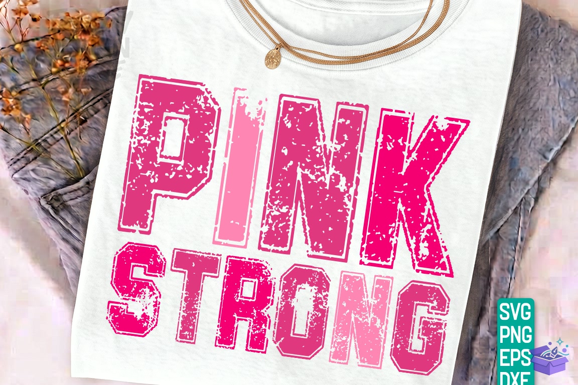 Breast Cancer Awareness SVG PNG - DTF & Süblimasyon Baskı Tasarımı (SVG, DXF, EPS, PNG) - detaylı önizleme 2