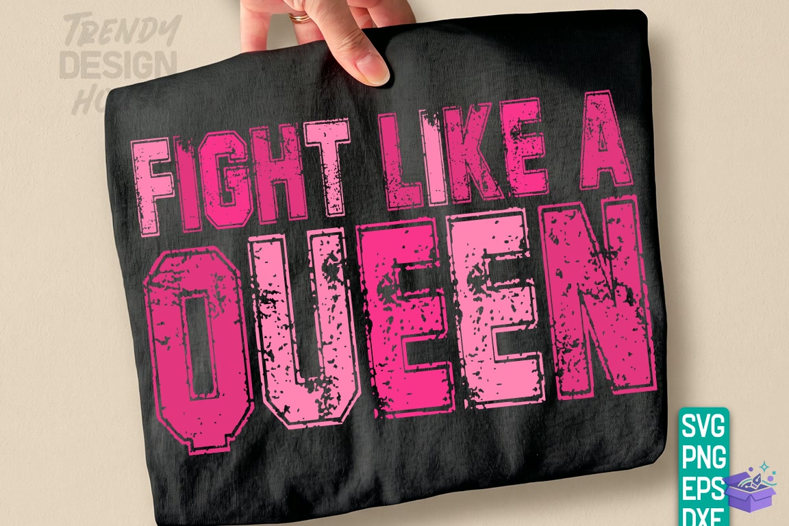 Breast Cancer Awareness SVG PNG - DTF & Süblimasyon Baskı Tasarımı (SVG, DXF, EPS, PNG) - detaylı önizleme 4