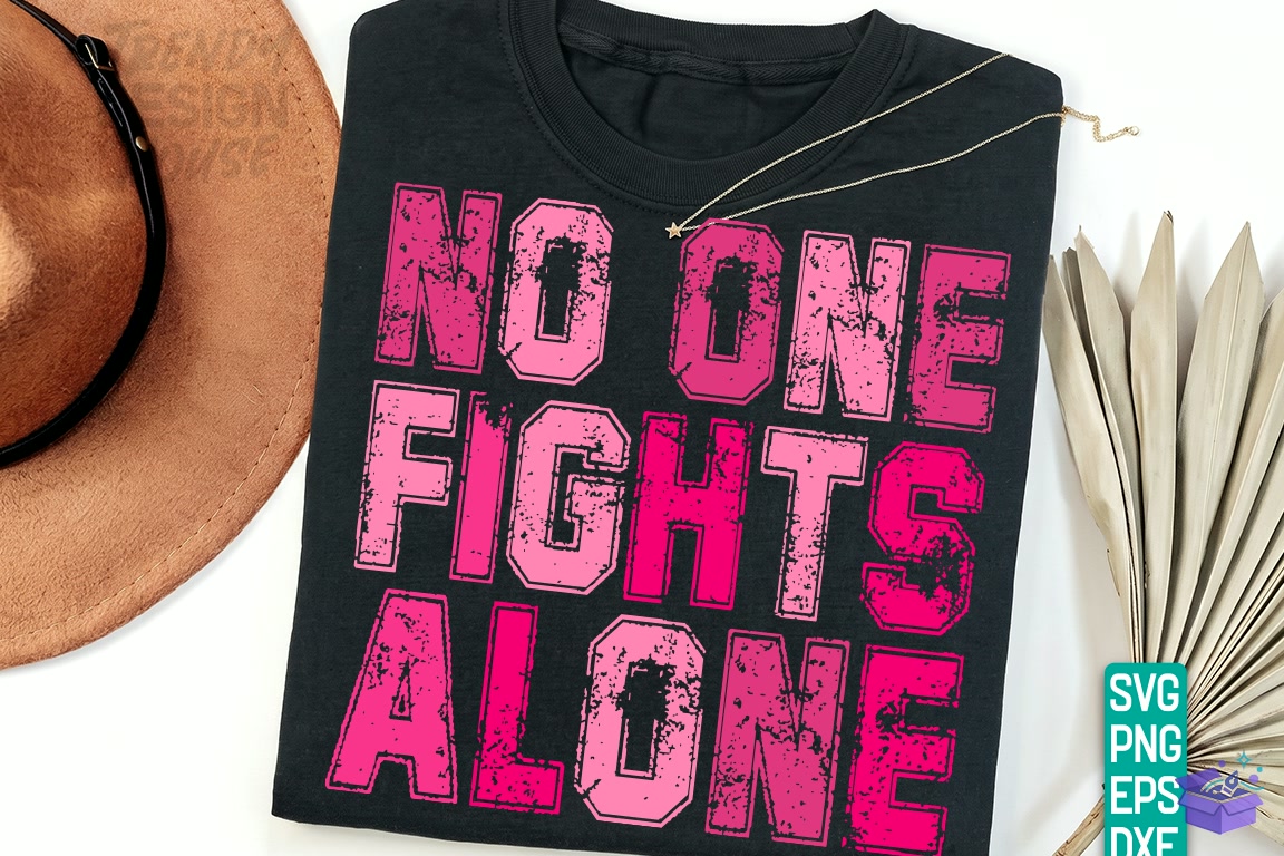 Breast Cancer Awareness SVG PNG - DTF & Süblimasyon Baskı Tasarımı (SVG, DXF, EPS, PNG) - detaylı önizleme 6