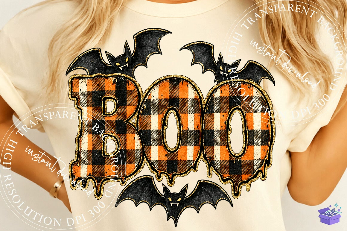 Trending Boo PNG Cadılar Bayramı PNG - DTF & Süblimasyon Baskı Tasarımı (SVG, DXF, EPS, PNG) - detaylı önizleme 2