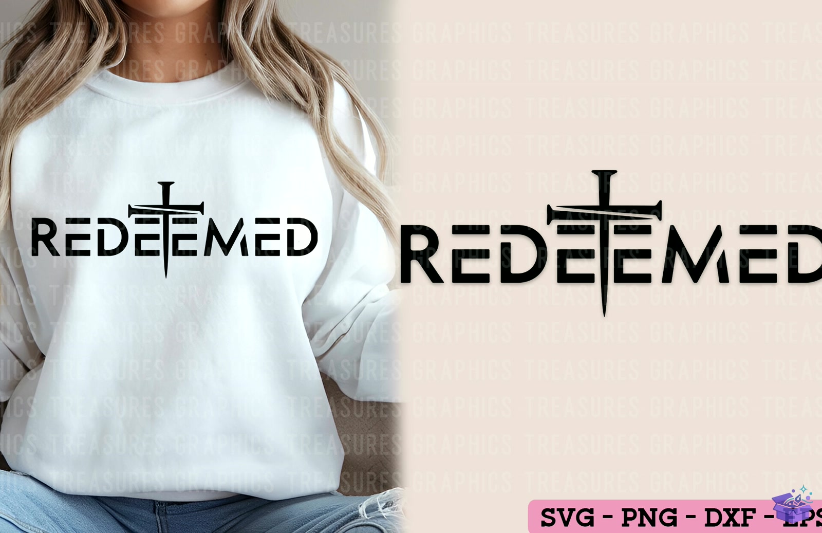 Christian PNG SVG Paskalya Jesus Faith - DTF & Süblimasyon Baskı Tasarımı (SVG, DXF, EPS, PNG) - DTF Baskı Tasarımları İndir (DXF, SVG, AI)