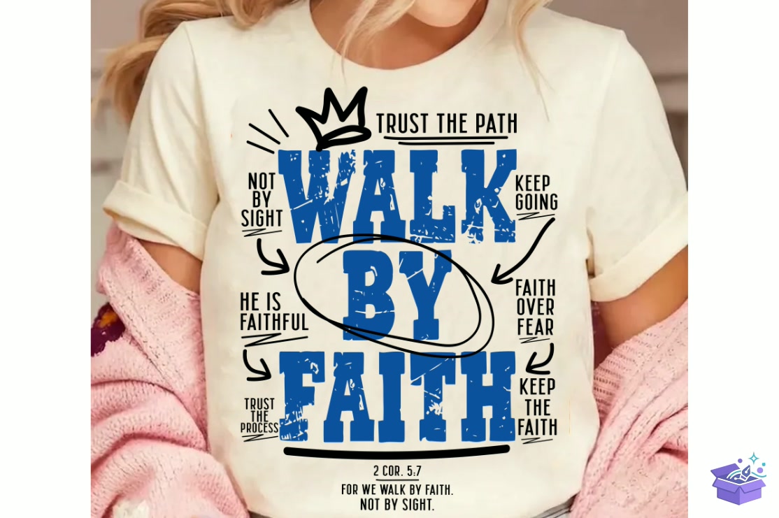 Christian PNG Urban Faith Design - DTF & Süblimasyon Baskı Tasarımı (SVG, DXF, EPS, PNG) - detaylı önizleme 4