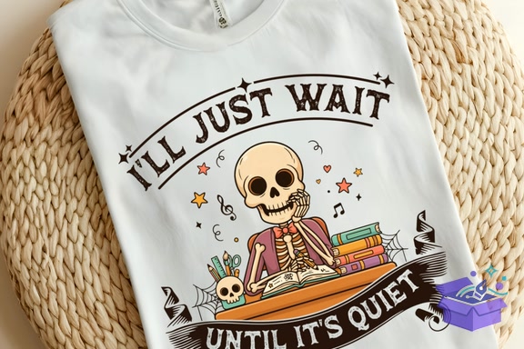 Funny Skeleton Teacher Cadılar Bayramı PNG - DTF & Süblimasyon Baskı Tasarımı (SVG, DXF, EPS, PNG) - detaylı önizleme 3
