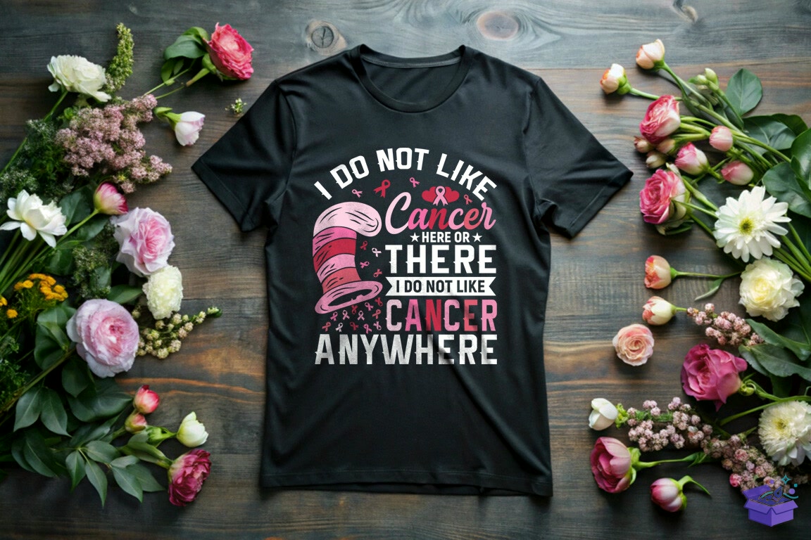 Breast Cancer Awareness Month T Shirt - DTF & Süblimasyon Baskı Tasarımı (SVG, DXF, EPS, PNG) - detaylı önizleme 3